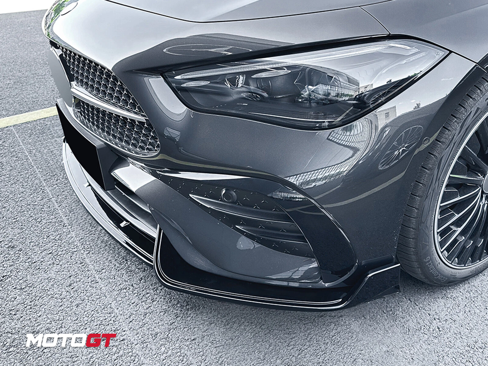 فاصل الصدام الأمامي الأسود من الفئة CLE — 4